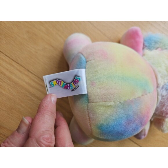 Squishmallows‎ Zaylee Rainbow Pastel  Bigfoot Eyelashes Pastel 8" Plush Collect - Picture 4 of 8